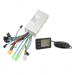 Elektriratta kontrolleri komplekt 36V 48V 60V 500W 28A harjadeta 3 režiimiga kontroller 866 LCD-ekraanipaneel