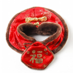 Kassi Tang-Suit pidulik jope soojad kaelarihmad punase &uuml;mbrikuga s&uuml;gistalv hiina stiilis uusaasta Coffee chrysanthemum