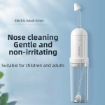 Electric nasal cleaning device designed specifically for families