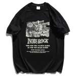T&auml;navar&otilde;ivad Funny Graphic T-s&auml;rk Puuvillane T-s&auml;rk Unisex Topid Tees Suvine l&uuml;hikeste varrukatega T-s&auml;rk M must