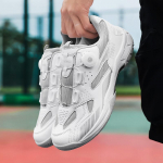 2024 Br&auml;ndi Sulgpallijalatsid Meestele Naistele Spordi Professionaalsed V&otilde;rkpallitossud Meeste Hingavad Kerged Lauatennise Kingad 35 valge