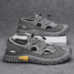 Suvised meeste sandaalid Ehtsast nahast Meeste vabaajajalatsid Meeste Meeste Nahast Sandaalid Meestele Rannajalatsid Rooma meeste kingad 38