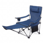 V&auml;litingimustes kokkupandav tool, kaasaskantav, painduv, sinine Oxfordi riie, rauast raam, matkatool kalastamiseks