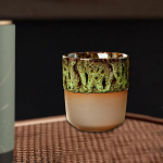 Porcelain Kung Fu Tea Cup Coffee Mug 150 ml and Cold Teacup Yerba Mate for Cappuccino Milk roheline