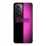Coque de t&eacute;l&eacute;phone - Maniacase - Oppo Reno 12 5G - Noir et rose - Silicone - Souple