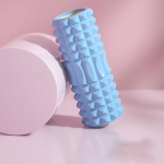 Piiri&uuml;lene lihaste l&otilde;dvestus vahtrull vasikate vormimiseks, joogaks ja kehamassaažiks Medium Foam Roller - Sky Blue