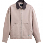 Zara Vintage Label T&otilde;mblukuga Vabaaja Detroit T&ouml;&ouml;jakk Meeste jakid Helepruun Kollane 6987331-708 M