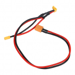 AWM14 silikoonist tulekindel toiteadapteri kaabel XT60 emane kuni XT30 k&uuml;&uuml;narnukk 90 kraadi toitepistik