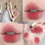 Velvet matte lip powder cream, velvet matte finish, autumn and winter natural face whitening student lipstick. 01