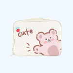 Multifilm Reiskott Suure mahutavusega Kosmeetika Riiete Hoiukott Armas Multifilmiprint Kulumiskindel Kaasaskantav V&auml;litingimustes Reisimise Kott beež