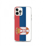 Coque T&eacute;lephone Drapeau Serbie &ndash; iPhone 12 Pro
