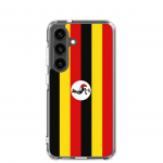 Coque T&eacute;l&eacute;phone &ndash; Samsung &ndash; Galaxy S24 Plus &ndash; Drapeau Ouganda &ndash; Supp &ndash; Mitmev&auml;rviline