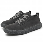 Meeste paksu tallaga lauajalatsid Retro trendikad kvaliteetsed Pidu Vaba aeg Vaba aeg &Auml;ritegevus Meeste jalutusk&auml;igiks Hallid paeltega kingad 44 hall v&auml;rv