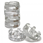 Klaasist fermentatsiooni- ja hapenduspurgi raskused laia suuga Masoni purkidele Komplekt 6 tk soontega k&auml;epidemega) United States