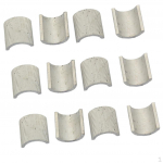 12 Pieces 22mm to 25mm Handlebars Mounts Clamps Dirt Bike Accessories