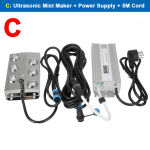 Ultraheli pihusti t&ouml;&ouml;stuslik 6 peaga &otilde;huniisutaja udumasin 3 kg/h ultraheli udumasin udutaja seente jaoks DC 36 V uus C