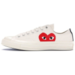 Comme des Gar&ccedil;ons Play x Converse Chuck 70 Low Piim Unisex Tossud Valge 150207C 40