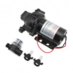 12V veepump iseimev diafragma pump suur vooluhulk 18,9 l/min 5,0 GPM haagissuvilale, merepaadile