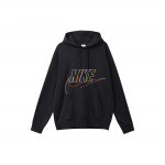 Nike tikitud logoga dressipluus n&ouml;&ouml;riga Meeste pealisr&otilde;ivad Must DX0542-010 S