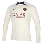 Nike Paris Saint Germain Vabaaja Spordi &Uuml;mmarguse Kaelusega Pikkade Varrukatega T-s&auml;rk Meeste Topid Kreemvalge DX3108-116 XL