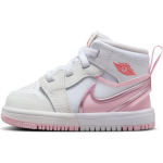 Air Jordan 1 Mid RM EasyOn TD Valge Roosa Vaht Beebide Tossud Tulepunane FQ1283-101 23.5