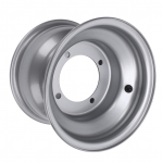 18X9.50 8 ATV Velg K&otilde;rgtugev Alumiiniumisulam 8-tolline Velje Rummu Go Karti Golfik&auml;ru jaoks H&otilde;bedane Kolmeauguline Four holes