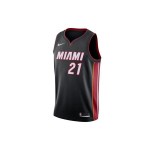 Nike Icon Edition NBA Meeskonna Piiratud S&auml;rk Heat Hassan Whiteside Retro Nr. 21 Meeste s&auml;rk Must 864487-010 S
