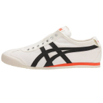 Onitsuka Tiger Mexico 66 Spordijalatsid &Uuml;mar nina Paelkinnitusega Libisemisvastased Kulumiskindlad Madalad Vabaajajalatsid Unisex toss Valge Must Oranž D3K0N-0090 43.5