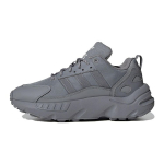 Adidas Originals ZX 22 &Uuml;mar nina Paelkinnitusega Polsterdus Vastupidav Madala s&auml;&auml;rega Jooksukingad Laste tossud Hall HQ1571 36