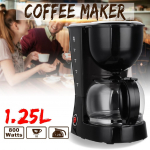 800W 1,25L Kaasaskantav Elektriline Tilgutuskohvimasin Majapidamis Tee Espresso Latte Kohvikann Kontorikohviku Kohvivalmistusmasin