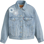 Levis plaastertikandiga vabaaja mugav teksajakk naiste jakid Sinine A1743-0063 S