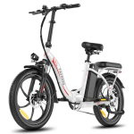 FAFREES F20+ Electric Bicycle Foldable 20 250W Motor Electric Bike Adult Top Speed 35Km/h 36V 20AH Range 90Km Load 150kg 4 Color 36V 20AH valge