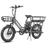 Elektriline Lastiratas FAFREES FF20 CUV 20 250W Mootor T&auml;iskasvanute Elektriratas Lasteistmega Tippkiirus 25Km/h 48V 24AH Maksimaalne S&otilde;iduulatus 100Km Kandev&otilde;ime 200Kg 2x 48V 12AH hall