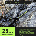 M&auml;giratta p&auml;&auml;sukese lenkstang, alumiiniumsulamist lenkstang 31,8 * 780mm25/55 t&otilde;stetav jalgratta juhtraud 31.8 * 780mm 25 lift
