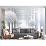 3D abstraktne tapeet suur ruum valge seinamaaling s&ouml;&ouml;gituba magamistuba elutuba tapeet kodu kaunistus 200 cm(W) x 140 cm(H)