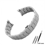 Tissot 1853 Haozhi seeria T086 kella rihm T086407A T086408A Kaardus ots T&auml;is roostevabast terasest rihm Kella kett Meestele 22mm 22mm-width h&otilde;be