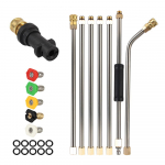 Veesprei Lanse Autopuhastusvahend V&otilde;imas Karcher K Seeria Autopesur Metallist Juga 5 Kiirotsikuga Pikendusvarda Otsik Katusepuhasti 1 set