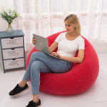 Kohv T&auml;ispuhutav Kera Bean Bag Tool - Flokeeritud Lamamistool Sofa As Pictured