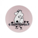 [Ametlikult imporditud] Moomin by Arabia Klassikaline minitaldrik, 10,5 cm, Armastus, Roosa