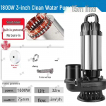 Suure v&otilde;imsusega 220V roostevabast terasest sukelpump p&otilde;llumajanduse ja reovee jaoks, vastupidav suure t&otilde;stek&otilde;rgusega.