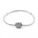 Pandora 590727cz Moment Sparkling Pav S&uuml;da Klassikaline Madu Kett H&otilde;bedane K&auml;ev&otilde;ru 590727CZ-20