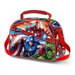 Sac Repas 3D - KARACTERMANIA - Avengers Battle - Isotherme - Bleu - Taille Unique sinine