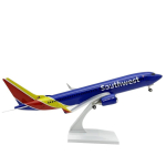 30CM Lennukivaik B737 Southwest Airlinesi Lennukimudel 737 Airwaysi Lennukimudel Alus Die-cast M&auml;ngulennuk Lastele blue