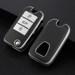 Car Folding Flip Key Case Protective Cover Bag Shell Holder Keychain for Roewe RX5 i6 i5 RX3 RX8 for MG ZS MG6 EV EZS HS h&otilde;be