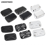 Mootorratta CNC Pidurireservuaari Peasilindri Kate Eesmine ja Tagumine Harley Touring Road King Street Electra Glide Ultra V-Rod Night jaoks Black B