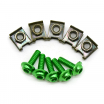 For SUZUKI SV 650 sv650 sv650s aprilia pegaso TL1000S 5 pieces 6mm motorbike screwse body sinine