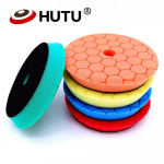 HUTU 3/5/6 tolline k&auml;sn poleerimispadi auto tarvikute komplekt autovaha 125mm auto esitulede poleerketas RO/DA jaoks 3inch x5mixed color