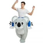 T&auml;ispuhutav koala ratsutamis&uuml;likond t&auml;iskasvanutele 150-190cm hall