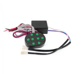 ZMFJH Autot&ouml;&ouml;stuse mitmehelilised signaalid 8 heliga muusikaline elektrooniline signaaliregulaator 8-tooniline isekontrolliv signaal 12V24V Horn