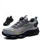 P&ouml;&ouml;rdnupuga turvajalatsid meestele terasest varbaga tennised torkekindlad t&ouml;&ouml;ohutussaapad &otilde;hkpadjaga spordit&ouml;&ouml;jalatsid l&ouml;&ouml;gikindlad saapad 48 hall